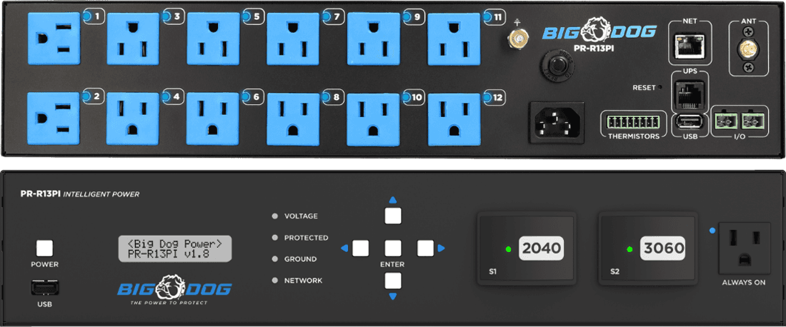 Big Dog Power PR-R13PI rack power distribution unit