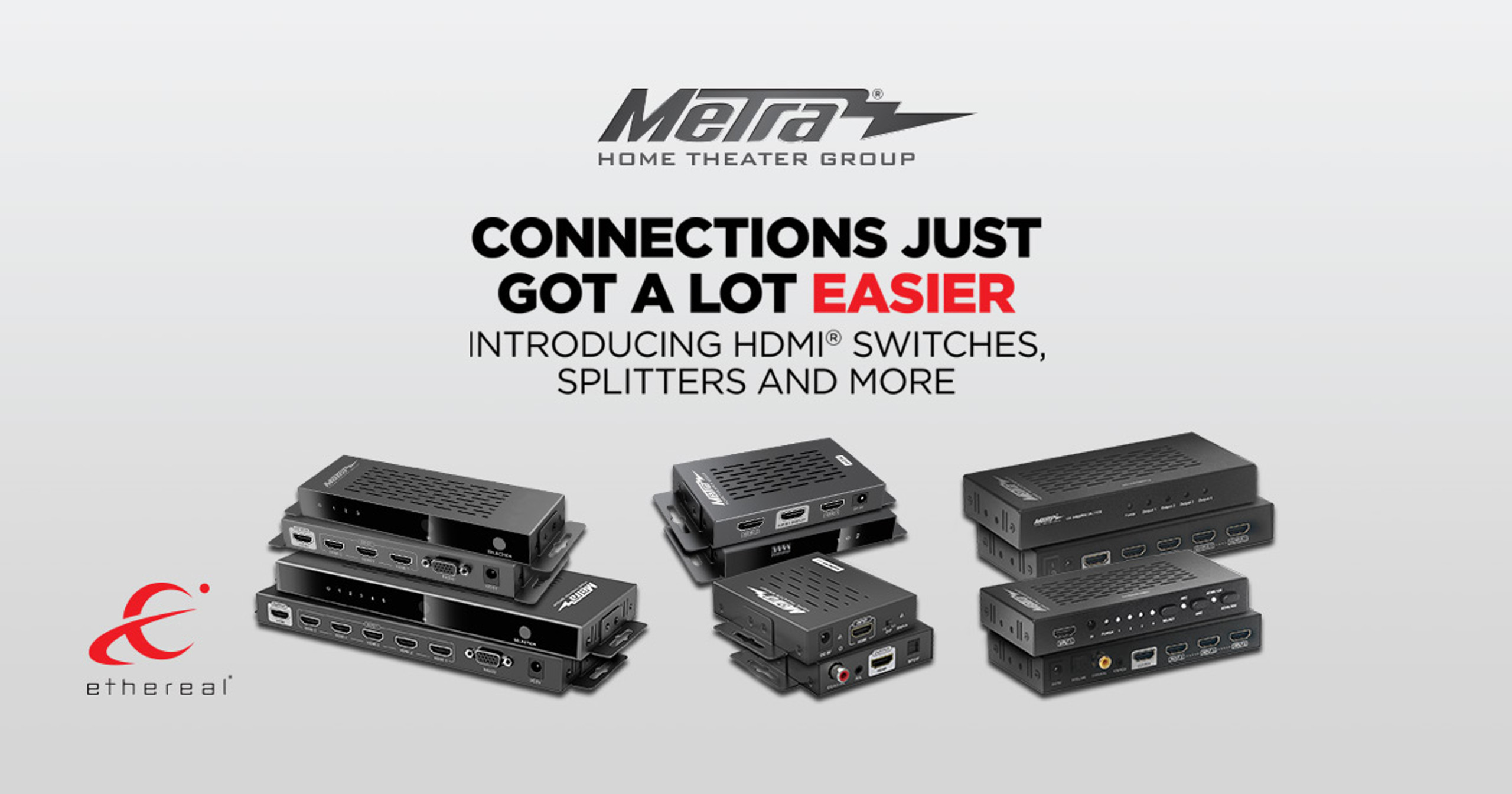 Metra Home Theater Group® Introduces HDMI® Switches, Splitters and More featured image